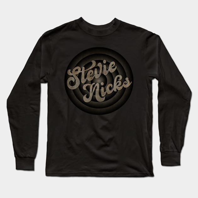 Stevie Nicks  - Vintage Aesthentic Long Sleeve T-Shirt by vintageclub88